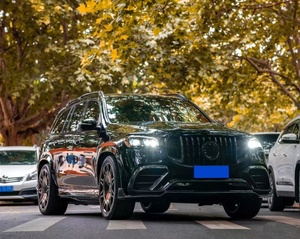 ชุดแต่งคาร์บอนไฟเบอร์ทรง BS สำหรับ Mercedes X167 GLS450 รุ่นใหม่ GLS อัพเกรด ชุดแต่งสเกิร์ตหน้า ดิฟฟิวเซอร์ สปอยเลอร์ ไวด์บอดี้ - Product Image 3