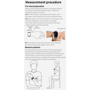 Đồng Hồ Thông Minh Sức Khỏe Cũ 2022 Ture Bơm Khí Đồng Hồ Thông Minh S6 Loại Túi Khí Đeo Tay Chăm Sóc Sức Khỏe Cho Người Cao Tuổi - Product Image 3