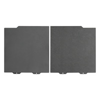 Plaque de construction en acier à ressort noir PEI texturée et lisse double face pour imprimante 3D Bambu Lab A1 Mini