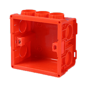 Boîte de jonction électrique en PVC blanc, conforme à la norme EN61386, 4 voies, surface lisse, résistante aux UV, en promotion - Product Image 1