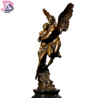 Sculpture de déesse moderne en bronze, finition aérographe, décoration artistique durable pour cadeaux de fêtes