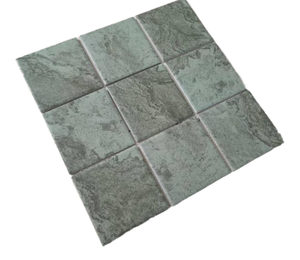 Quy Trình In Phun Sàn Gạch Xanh 300X300 22 Miếng Gạch Lát Sàn Gạch Hồ Bơi Chống Trượt — ảnh 1