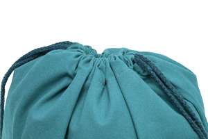 กระเป๋าเป้สะพายหลังผ้าใบคอตตอนขนาดใหญ่มีเชือกรูดกระเป๋าเป้สะพายหลังสำหรับกิจกรรมงานฝีมือ DIY - Product Image 2