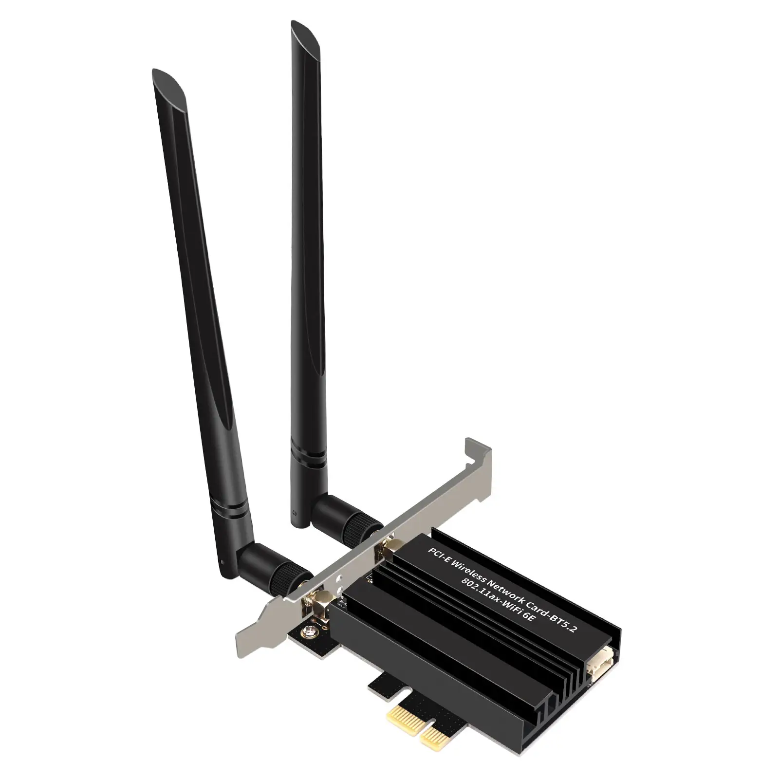 PCI-E Gigabit ağ kartı Wifi 6 3000Mbps PCI Express kablosuz adaptör için bilgisayar masaüstü