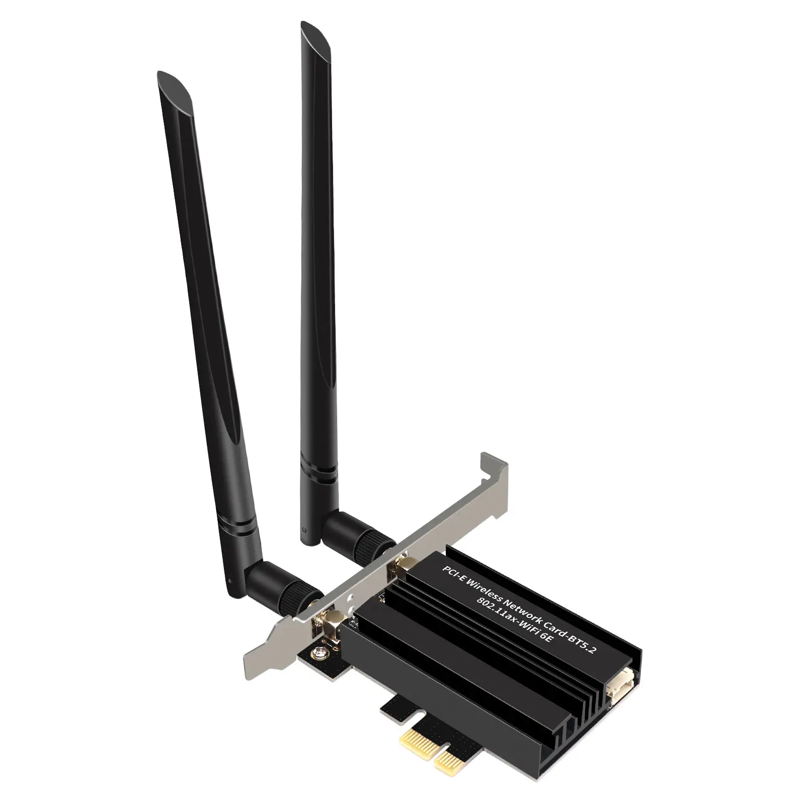 Pci-e gigabit placa de rede wifi 6 3000mbps, pci express, adaptador sem fio para pc desktop