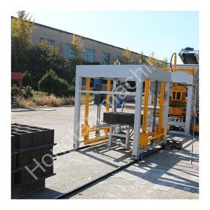 Máy làm gạch rỗng hoàn toàn tự động QT6-15 tích hợp thiết bị vật liệu xây dựng cho gạch đất sét & đá lát - Product Image 1