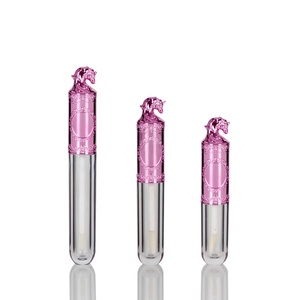 Mini <span class=keywords><strong>unicornio</strong></span> Spray rosa azul brillo de labios embalaje vacío brillo de labios tubo contenedor - Product Image 2