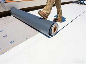 Feuille d'étanchéité TPO industrielle haute résistance de 1,8 mm, écologique, garantie 5 ans, rouleaux de toiture extérieure, directement de l'usine - Product Image 3