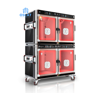 OSCAT EURPET Krankenhaus medizinische Ausstattung Intensivpflegeeinheit Edelstahl Veterinärkäfig für Hund Katze Tierklinik - Product Image 5