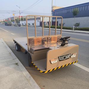 Camions à quatre roues pour ferme et ranch, pneus tout-terrain, capacité de charge de <span class=keywords><strong>2</strong></span> tonnes et 3 tonnes, transporteurs à plateau pour chariots à main, chariots pour utilisation - Product Image 1