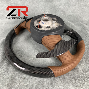 Volant en carbone avec affichage LED du régime moteur pour Audi B8 S3 S4 S5 RS3 RS4 RS5 B8.5 8P 8V B9 C7 A6 A7 RS6 <span class=keywords><strong>RS7</strong></span> A8 S6 S7 A3 A4 A5 - Product Image 6