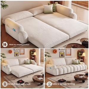 Sofá <span class=keywords><strong>Cama</strong></span> <span class=keywords><strong>Plegable</strong></span> de Doble Uso, Modelo 2026, con Estructura Metálica, Subsidiado por el Gobierno, para Espacios Pequeños - Product Image 3