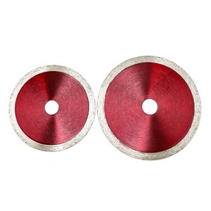 ใบเลื่อยตัดแบบเปียกเคลือบ CrN ด้วยเพชรเผาผนึก 105-350 มม. สำหรับหินอ่อน หินแกรนิต กระเบื้อง คอนกรีต ซีเมนต์ ใช้สำหรับตัดแบบวงกลม - Product Image 2