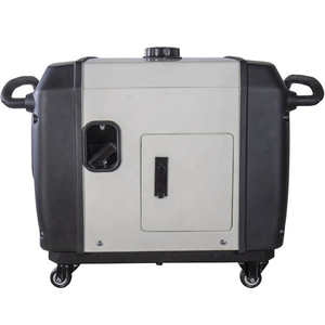 Générateur à essence insonorisé HOLFILL FN3500iD 3500W, <span class=keywords><strong>d</strong></span>émarrage électrique, <span class=keywords><strong>moteur</strong></span> 4 temps refroidi par air, réservoir <span class=keywords><strong>de</strong></span> carburant <span class=keywords><strong>de</strong></span> 17L, 230V/110V 50/60Hz - Product Image 2