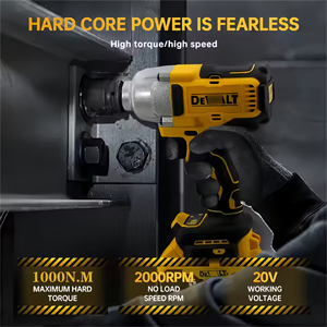 <span class=keywords><strong>Llave</strong></span> <span class=keywords><strong>de</strong></span> <span class=keywords><strong>Impacto</strong></span> Eléctrica Inalámbrica <span class=keywords><strong>de</strong></span> 20V y 1000N.M, Herramienta Eléctrica sin Escobillas <span class=keywords><strong>de</strong></span> Alta Calidad con Garantí<span class=keywords><strong>a</strong></span>, Alto Torque, 1/2 pulgada, Venta Directa <span class=keywords><strong>de</strong></span> Fábrica - Product Image 4