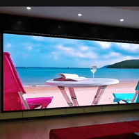 SMD2121 RGB tampilan dinding Video LED dalam ruangan layar 1000 Nits kecerahan P3.91 untuk pusat perbelanjaan dan toko ritel