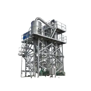 Super large production line multiple effect evaporator vacuum concentrator low-temperature evaporator