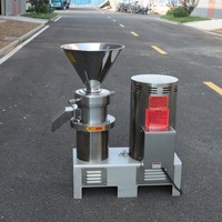 Petite machine de fabrication de beurre de cacahuète et de tahini de sésame, moulin colloïdal, pour l'Afrique du Sud