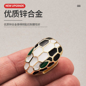 G3994 Snake Head <b>Bag</b> Hardware Zinc Alloy Gold Color DIY <b>Accessory</b> - Product Image 3
