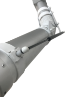 Extracteur de fumée évolutif en alliage d'aluminium/hotte d'extraction pour unité d'échappement de laboratoire/laboratoire