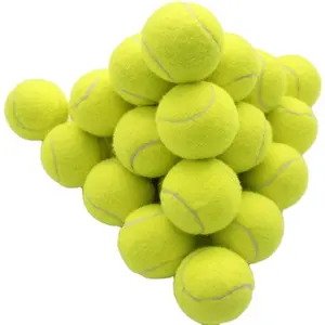 उच्च गुणवत्ता 20% 45% 57% ऊन सामग्री बोतल पैकेज उच्च लोचदार टेनिस प्रशिक्षण गेंद टेनिस गेंद