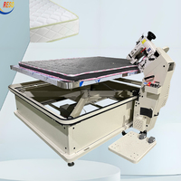 Machine industrielle informatisée pour la couture des bords de matelas, point de chaînette 300U, haute capacité, machine à bordurer les matelas