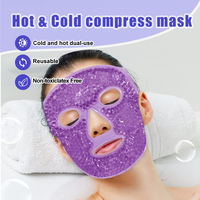 Masques faciaux OEM chauds et froids pour les cernes, les poches, les migraines, les maux de tête et les rougeurs, avec effet rafraîchissant par le froid