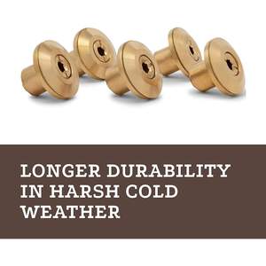 Anclaje de latón para cubierta de piscina Swimcare, rosca de 9/16 x 12, collarín de 1.50 OD, anclaje de seguridad resistente para piscinas enterradas con tornillos - Product Image 4