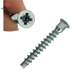 Tornillos Confirmat <span class=keywords><strong>de</strong></span> Cabeza Plana con Cabeza <span class=keywords><strong>de</strong></span> Estrella (Pozi) <span class=keywords><strong>de</strong></span> Acero al Carbono para Madera, para Muebles - Product Image 2