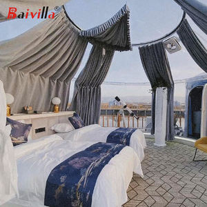 Haute qualité <span class=keywords><strong>jardin</strong></span> clair bulle maison <span class=keywords><strong>Igloo</strong></span> Transparent PC tente cadre en aluminium étanche loisirs Camping dôme à vendre - Product Image 4