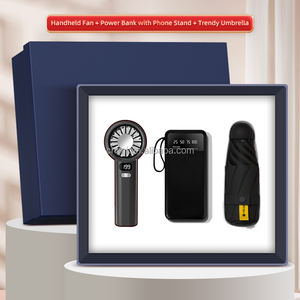 Contacter Événement essentiel ensemble de cadeau promotionnel ventilateur Power Bank parapluie parfait pour <span class=keywords><strong>Air</strong></span> <span class=keywords><strong>Cargo</strong></span> Company avec personnalisable - Product Image 4