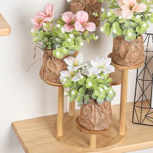 Vente <span class=keywords><strong>en</strong></span> gros 2025 nouvelles mini plantes artificielles avec pots extérieur fausses fleurs verdure décor à la maison jardin aménagement paysager salon - Product Image 5