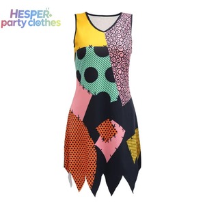 Disfraz de Halloween HESPER Dark Wind, Vestido Estampado para Adultos, Conjunto de Cosplay para Noche de Terror, Incluye Falda Inspirada en el Personaje de Navidad - Product Image 3
