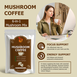 Factory Wholesale Natural Dietary <b>Supplements</b> Powder with Sodium Mushroom Blend Food Grade Focus Support Mushroom Coffee Powder - Product Image 2