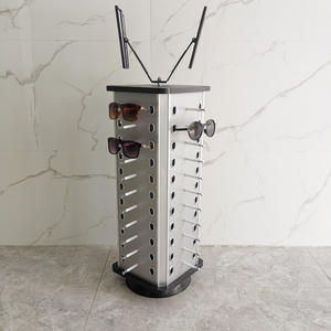 Kingswin Gafas de Sol Cuadradas Redondas Soporte Giratorio de Metal <span class=keywords><strong>para</strong></span> Gafas, Soporte de Exhibición <span class=keywords><strong>para</strong></span> Gafas de Sol, <span class=keywords><strong>Estante</strong></span> de Exhibición <span class=keywords><strong>para</strong></span> Encimera - Product Image 4