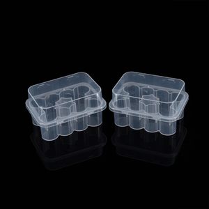 3ml <b>PET</b> Plastic Vaccine Bottle Box with Lid Recycled Materials Clear Packaging Embossing Custom Color - Product Image 1