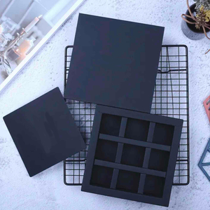 Custom Small Food Bonbon Chocolate Bar Paper Folding Chocolate Packaging Box For Gift