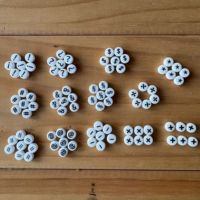 Perles personnalisées 4*7mm avec logo, accessoires de bijoux DIY, mignonnes, motifs chien, chat, lapin, visage souriant, points de suspension #   Perles acryliques en vrac