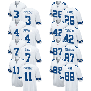 Maillots de football américain personnalisés Dallas 2025 pour hommes et femmes, brodés, uniformes de jeunesse, vêtements de sport avec logos - Product Image 1