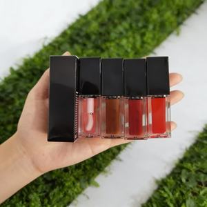 Baume à lèvres liquide hydratant vitaminé, teinte transparente marron, cadeau fruité, gloss repulpant, végétalien, bio, rose, huile à lèvres changeante de couleur selon le pH - Product Image 5