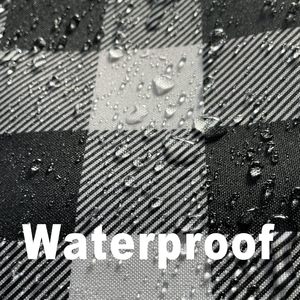 Venta al por mayor de Mantel a cuadros de Búfalo en stock Rojo Negro rectángulo lavable para interior exterior para Cocina Barbacoa y fiestas para hoteles - Product Image 3