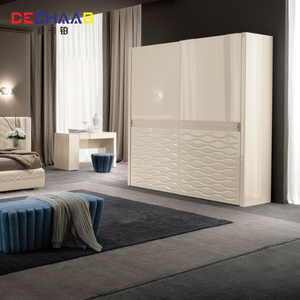 <span class=keywords><strong>Bianco</strong></span> mobili camera da letto design semplice <span class=keywords><strong>armadio</strong></span> in legno <span class=keywords><strong>armadio</strong></span> 2 porte - Product Image 4