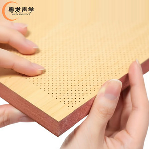 Paneles Acústicos Perforados de Madera, Modernos, Industriales, Ignífugos, Ecológicos, NRC 80%, para Dormitorios, Exteriores, Estudios de Música y Salas de Estar - Product Image 4
