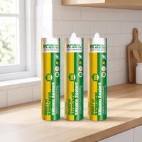 Scellant silicone 995, monocomposant, colle structurelle pour vitrage, pierre, marbre, aluminium, façades de bâtiments