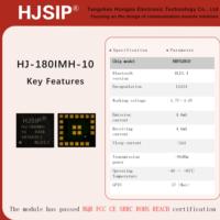 Module Bluetooth HJ-180IMH-10 NRF52810 BLE5.4 SIP, transmission transparente maître-esclave à très faible consommation d'énergie, module Bluetooth IoT
