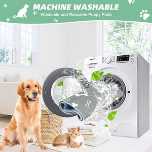 Non-Slip Reusable Training <strong>Pads</strong> <strong>Washable</strong> Bed <strong>Pad</strong> Waterproof <strong>Pee</strong> <strong>Pads</strong> <strong>for</strong> <strong>Dogs</strong> - Product Image 6