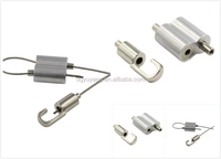 Prix usine haute qualité OEM fil Cabl pince luminaire plafond réglable sécurité aluminium boucle câble pince 2mm