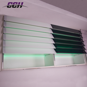 Armoire <span class=keywords><strong>de</strong></span> <span class=keywords><strong>cuisine</strong></span> murale relevable en verre <span class=keywords><strong>avec</strong></span> volets intelligents et système <span class=keywords><strong>de</strong></span> rangement à volets roulants - Product Image 3