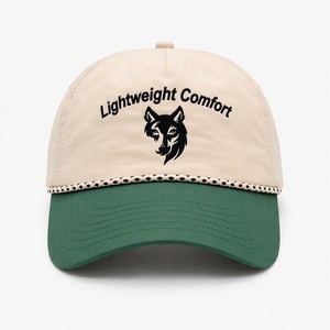 Gorra de Lona Impermeable de 5 Paneles con Logotipo Personalizado Bordado, Estilo Urbano, Unisex, Ajustable con Hebilla Metálica, para Exteriores, Venta al Por Mayor - Product Image 2