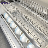 Égouttoir à vaisselle double couche en acier inoxydable CCH